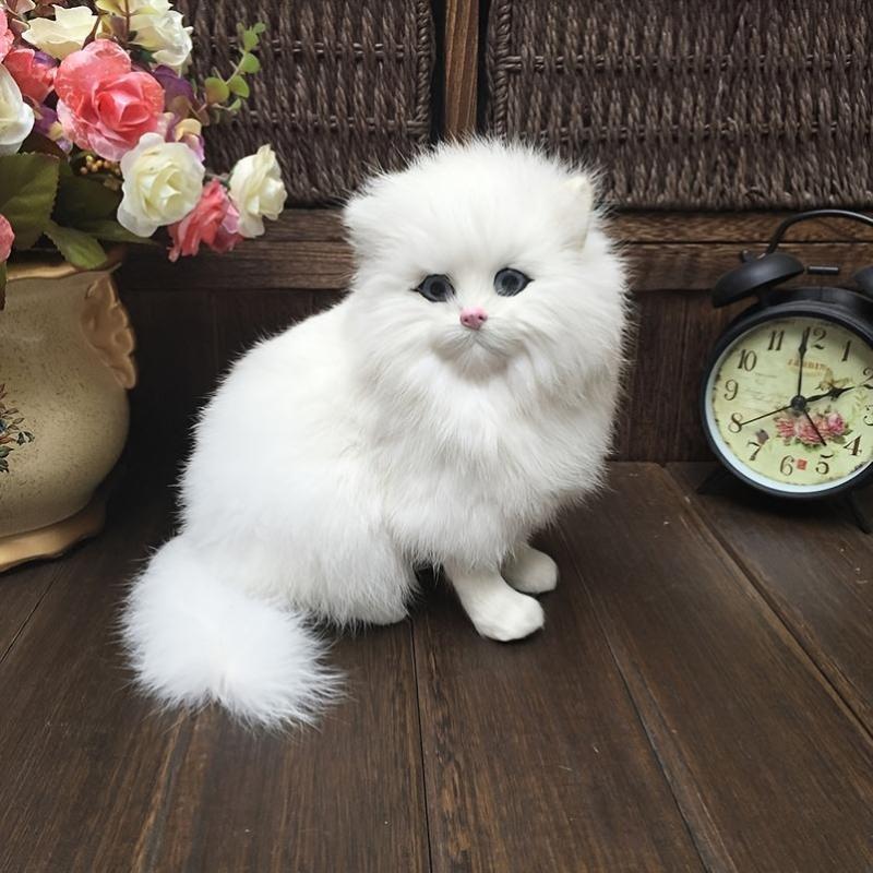 Simulation Stuffed Plush Persian Cats Toys Cat Dolls Easter Gift