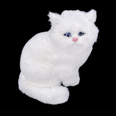 Simulation Stuffed Plush Persian Cats Toys Cat Dolls Easter Gift