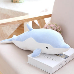 34cm Dolphin Plush Toy Aquarium Doll Sleeping Pillow Cushion Gift