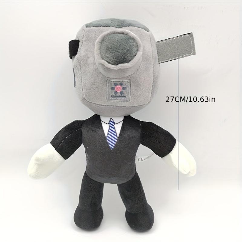 Cartoon Toilet Surveillance Sound Game Doll Plush Toy Birthday Gift