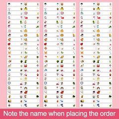 240pcs Medium Size Name Tag Sticker Waterproof Personalized Labels