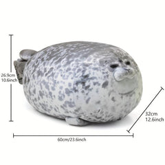 VIGEIYA Chubby Blob Seal Pillow Stuffed Plush Toy For Kids