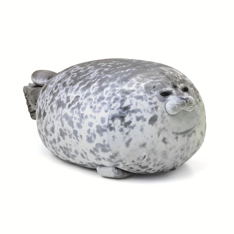 VIGEIYA Chubby Blob Seal Pillow Stuffed Plush Toy For Kids