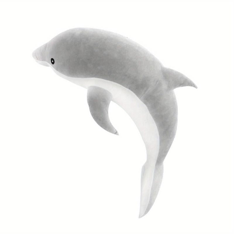 Dolphin Plush Toys Soft Animal Pillow Dolls for Children Girls Gift