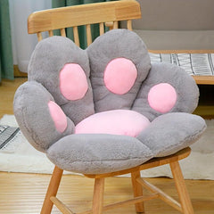 Bear Paw Seat Cushion - Winter Office Student Cat Paw Design