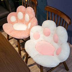 Bear Paw Seat Cushion - Winter Office Student Cat Paw Design