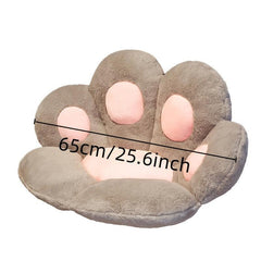 Bear Paw Seat Cushion - Winter Office Student Cat Paw Design