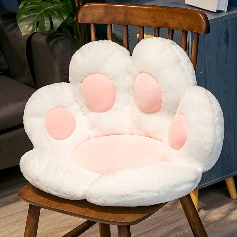 Bear Paw Seat Cushion - Winter Office Student Cat Paw Design