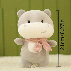 Creative Station Version Scarf Series Pig River Horse Dinosaur Lion Plush Toy