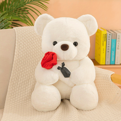 Confession Rose Teddy Bear Plush Toy - Valentine's Day Gift