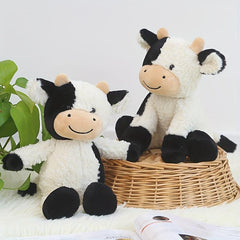 Cow Plush Toy Standing/Sitting 8.7in & 11.8in - Gift for Halloween