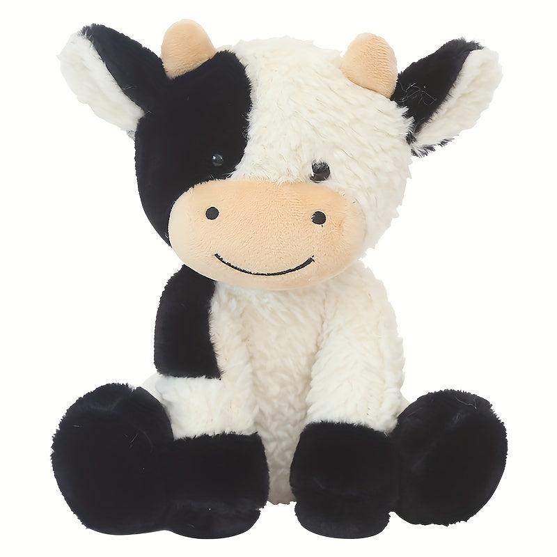 Cow Plush Toy Standing/Sitting 8.7in & 11.8in - Gift for Halloween