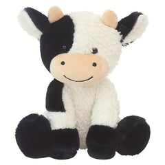 Cow Plush Toy Standing/Sitting 8.7in & 11.8in - Gift for Halloween