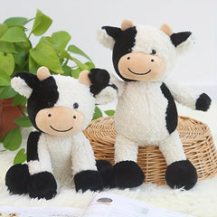 Cow Plush Toy Standing/Sitting 8.7in & 11.8in - Gift for Halloween
