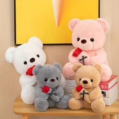 Teddy Bear Plush Toy Stuffed Animal Doll Pillow Soft Fabric Gift