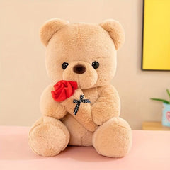 Teddy Bear Plush Toy Stuffed Animal Doll Pillow Soft Fabric Gift