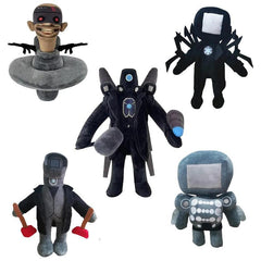 Horror Halloween Toilet Plush Toy Stuffed Plushie Doll Toys Collectible