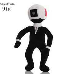 Toilet Man Spoof Plush Toy Doll Funny Gag Gift