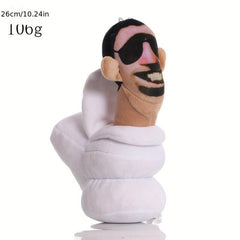 Toilet Man Spoof Plush Toy Doll Funny Gag Gift