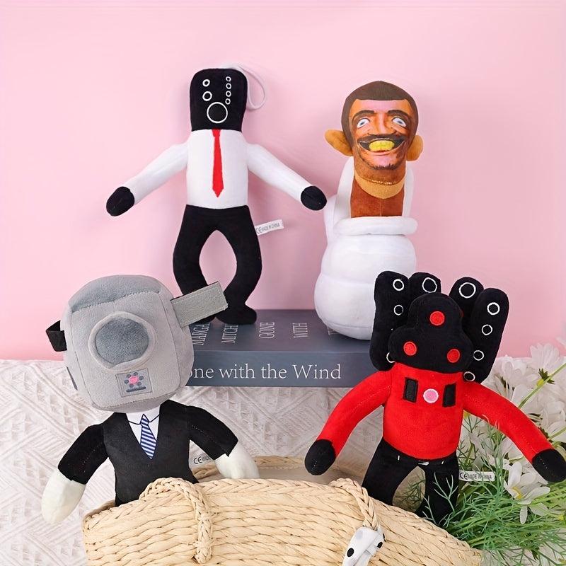 Cameraman Plush Toy Set - Fun Trio for Kids & Collectors