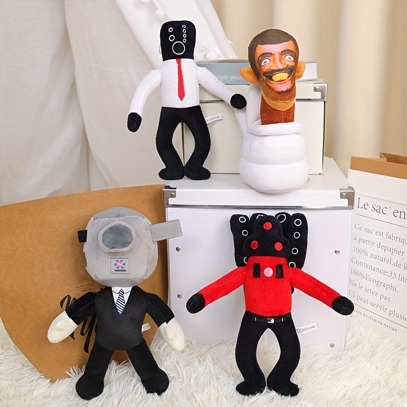 Cameraman Plush Toy Set - Fun Trio for Kids & Collectors