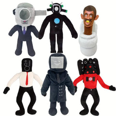 Cameraman Plush Toy Set - Fun Trio for Kids & Collectors