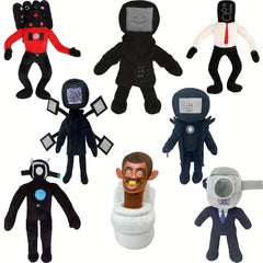 Cameraman Plush Toy Set - Fun Trio for Kids & Collectors