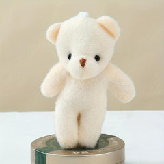 2pcs Bear Plush Toy Bag Decorations Gift for Students