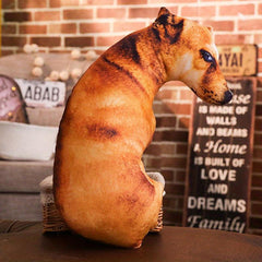 68in 3d Simulated Dog Plush Toy Dog Doll