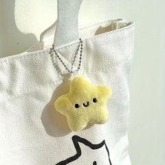 Squeaky Star Plush Bag Pendant Decompression Gift for Women