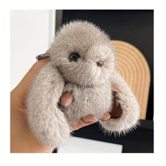Mink Plush Rabbit Keychain Bag Pendant