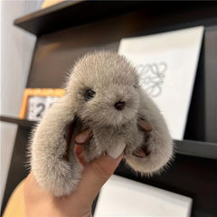 Mink Plush Rabbit Keychain Bag Pendant