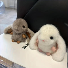 Mink Plush Rabbit Keychain Bag Pendant