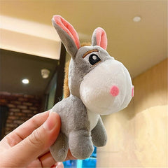Plush Donkey Toy Doll Gift Pendant Wedding Bouquet Decor