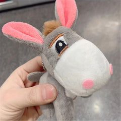 Plush Donkey Toy Doll Gift Pendant Wedding Bouquet Decor