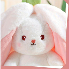 Strawberry Rabbit Doll Plush Toy & Carrot Doll Car Birthday Party Gift