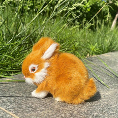 Plush Rabbit Toy Model Birthday Gift Home Ornaments Photography Props