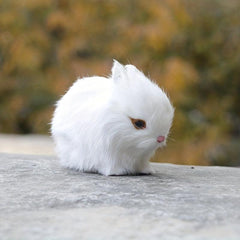 Plush Rabbit Toy Model Birthday Gift Home Ornaments Photography Props