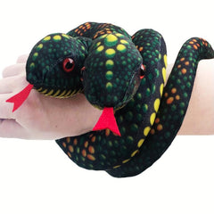 Large Stuffed Animal Snake Plush Realistic Toy 114 3 Cm Double Head