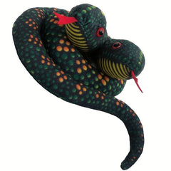 Large Stuffed Animal Snake Plush Realistic Toy 114 3 Cm Double Head