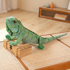 Simulation Lizard Reptile Plush Stuffed Toy Pillow Decorative Fabric Soft