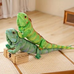Simulation Lizard Reptile Plush Stuffed Toy Pillow Decorative Fabric Soft