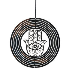 Fatima Hand Palm Wind Chime Bird Pendant Garden Decor