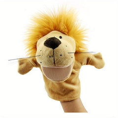Cuddly Animal Hand Puppet w/ Moving Mouth for Parent Child Bonding