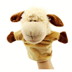 Cuddly Animal Hand Puppet w/ Moving Mouth for Parent Child Bonding