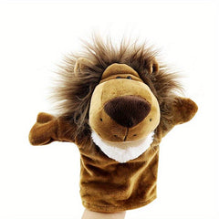 Cuddly Animal Hand Puppet w/ Moving Mouth for Parent Child Bonding
