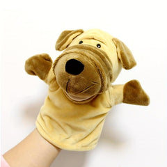 Cuddly Animal Hand Puppet w/ Moving Mouth for Parent Child Bonding