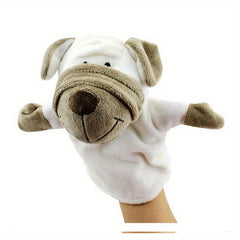 Cuddly Animal Hand Puppet w/ Moving Mouth for Parent Child Bonding