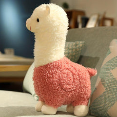 Alpaca Doll Stuffed Toy Creative Doll Pillow Birthday Gift Year Gift