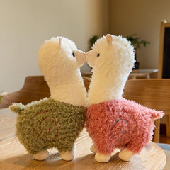 Alpaca Doll Stuffed Toy Creative Doll Pillow Birthday Gift Year Gift